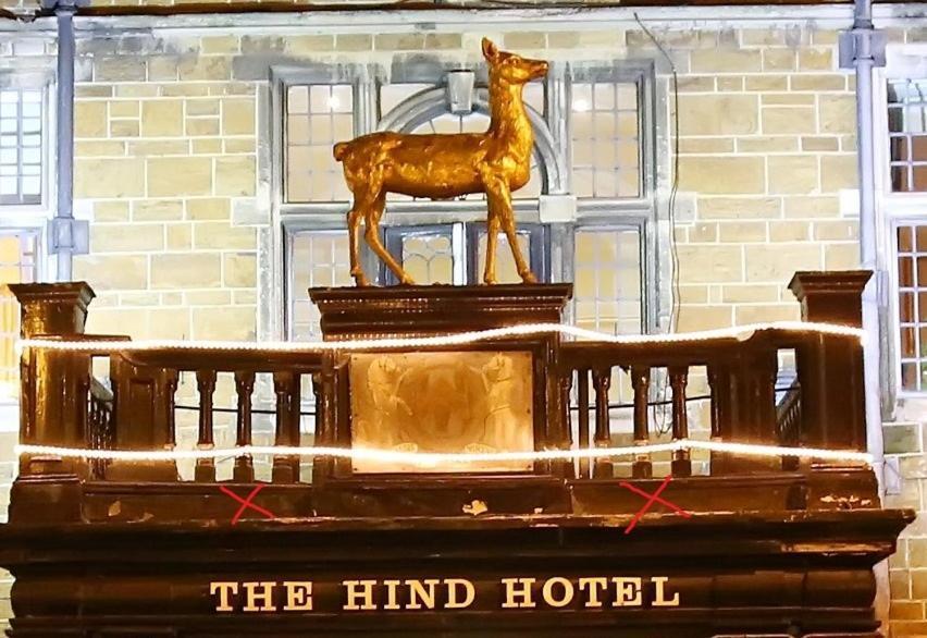 The Hind Hotel Веллингборо Экстерьер фото